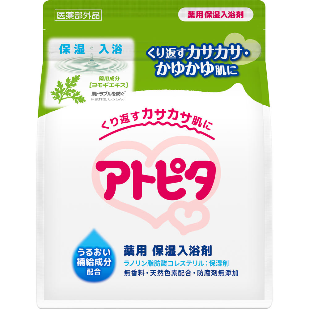 丹平製薬 アトピタ 薬用保湿入浴剤 500g （医薬部外品）