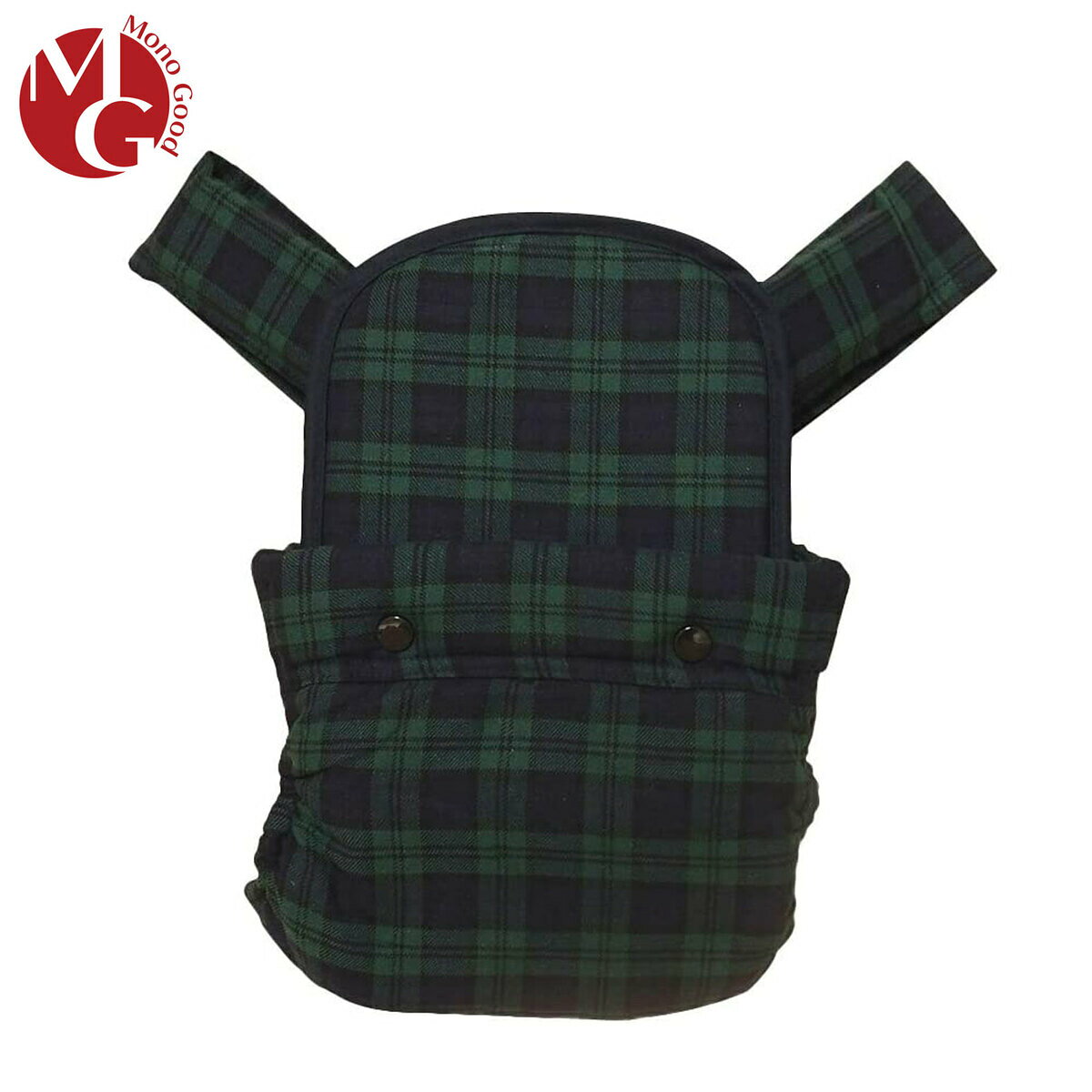 昔ながらのおんぶひも ベビーキャリー 日本製 抱っこ紐 ブラックウォッチ