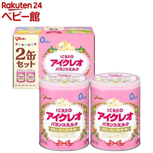 アイクレオ バランスミルク 缶(800g×2缶)【アイクレオ】