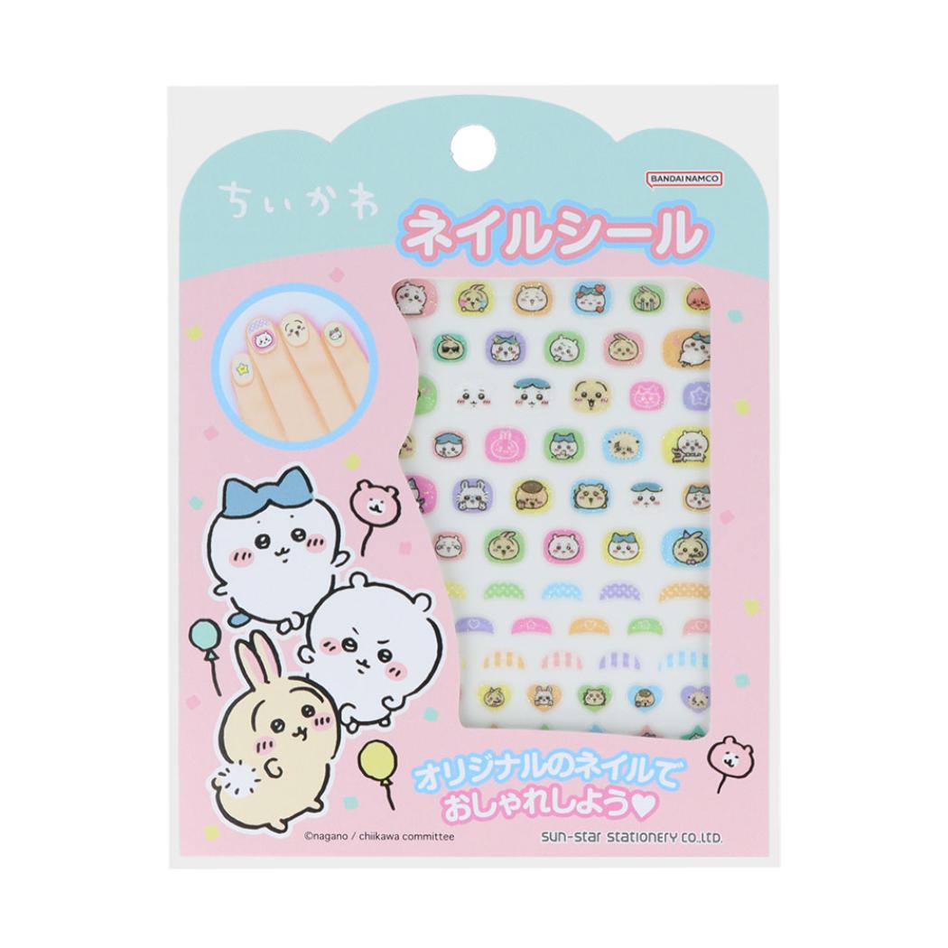【ポイント10倍 & クーポン！】ちいかわ キッズコスメ ネイルシール サンスター文具 子供 おしゃれ遊び キャラクター グッズ メール便可 シネマコレクション