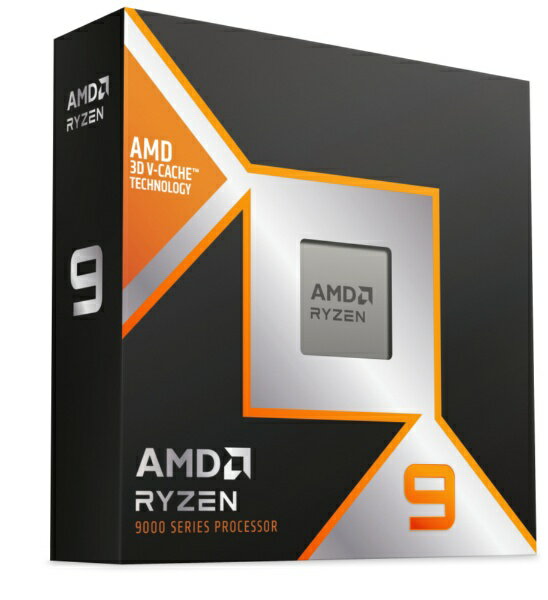AMD｜エーエムディー 〔CPU〕AMD Ryzen 9 9950X3D W/O Cooler (16C/32T4.3Ghz170W) CPU単体 100-100000719WOF [AMD Ryzen 9 /Socket AM5 /グラフィックス搭載]