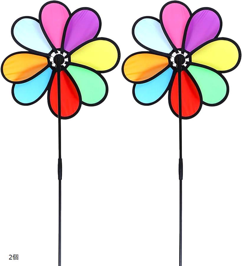 【楽天ランキング1位入賞】風車 おもちゃ 玩具 屋外 ガーデニング かざぐるま 4個 8個 2個