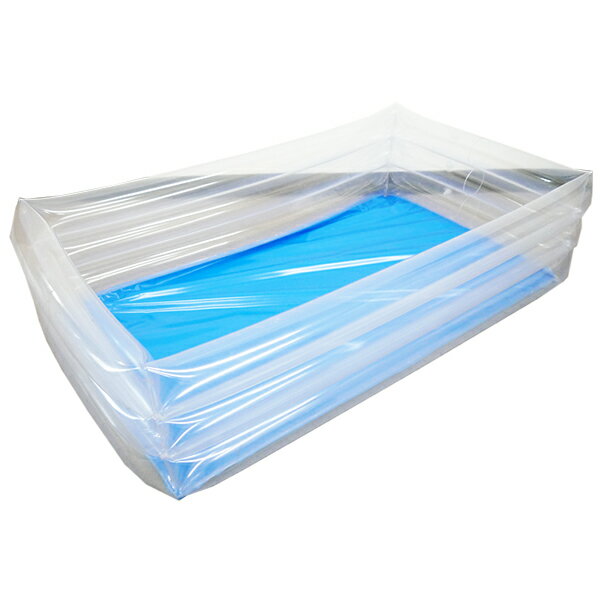 【 ビニールプール 小さい ベランダ】プール角型100cm 四角 家庭用 ベランダ イベント ファミリープール リゾート 水遊び 夏休み プール 家族 友達 こども すくいどり 夏祭り 送料無料
