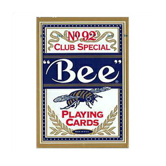 【メール便 送料無料】 トランプカード ビーカード ポーカーサイズ (青/ブルー)