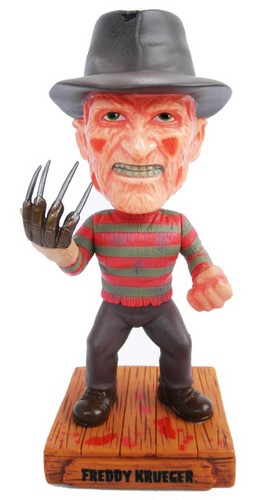 【首振り人形】フレディー・クルーガーボビングヘッド ■ エルム街の悪夢 ボブルヘッド ワッキーワブラー ファンコ フィギュア アメリカン雑貨