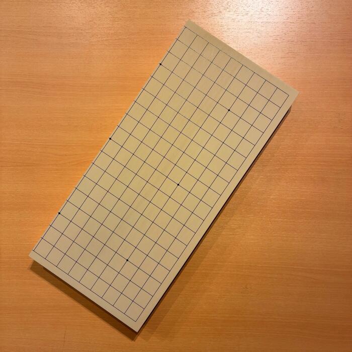 【春SALE 20%OFF】囲碁/碁盤『19路盤（アガチス・折りたたみ）』