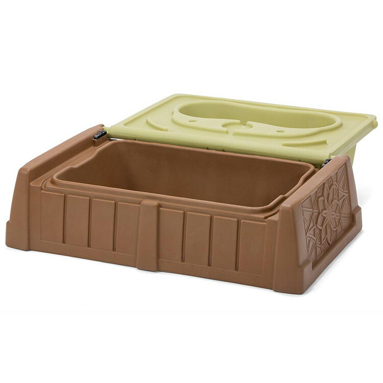 【4/4(20:00)-10(1:59)マデ◆ポイント3倍】蓋付き 砂場 サンドボックス サンド & ウォーター ベンチ 2歳から simplay3 /配送区分A