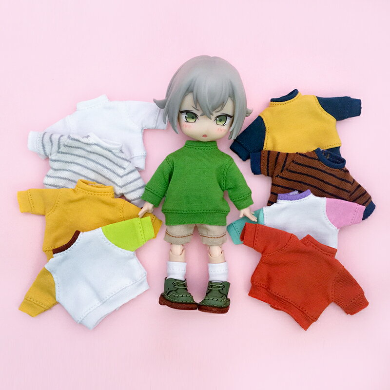 オビツ11 ドール 人形 服 衣装 トレーナー トップス アウトフィット オビツ 11cm ob11 ねんどろいど オビツろいど 人形服 人形用服