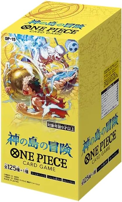 ワンピースカード ONE PIECE カードゲーム 神の島の冒険 OP-15 BOX ブースターパック 2026年2月28日発売