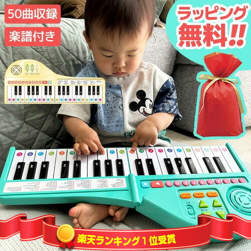 【4/5限定2人に1人最大100%P】在庫あり 楽天1位 ラッピング無料 ピアノ絵本 りょうてでひけるよ！グランドピアノ 50曲 名曲いっぱい オルガン 赤ちゃん 女の子 アナログピアノ 折り畳みピアノ 練習 再生機 電子ピアノキーボード 電子キーボード ピアノ絵本 音楽絵本 アニ