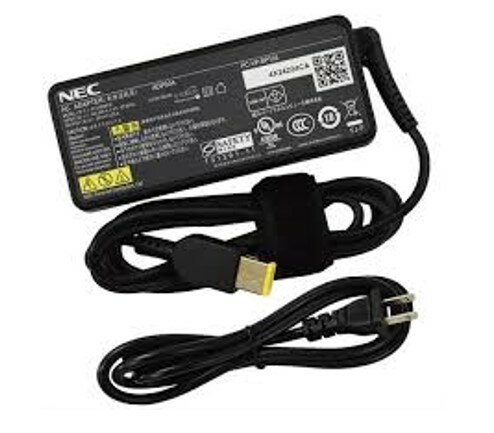 純正新品 NEC 65W USB角型 ACアダプタ 充電器 PC-VP-WP142 PC-VP-BP98 ADP003 ADP-45TD E A13-045N1A PC-VP-WP144 ADP007 A14-045N1A 45W代替可