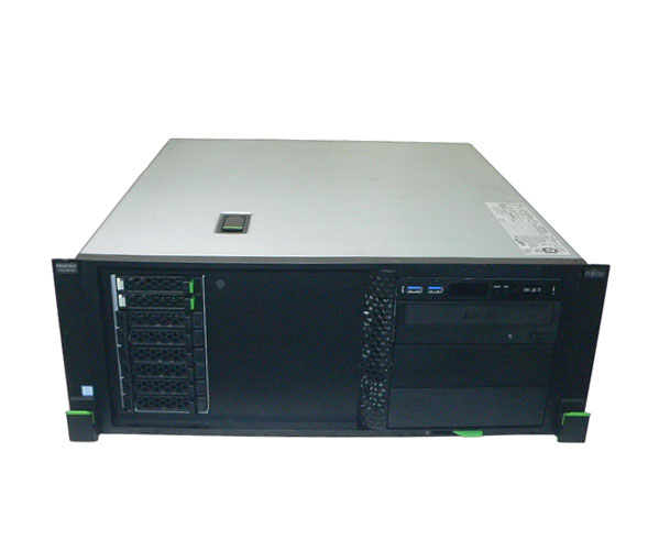 富士通 PRIMERGY TX1330 M3 (PYT1333RNM) ラック型 Core i3-7100 3.9GHz メモリ 16GB HDD 600GB(SAS 2.5インチ) DVD-ROM