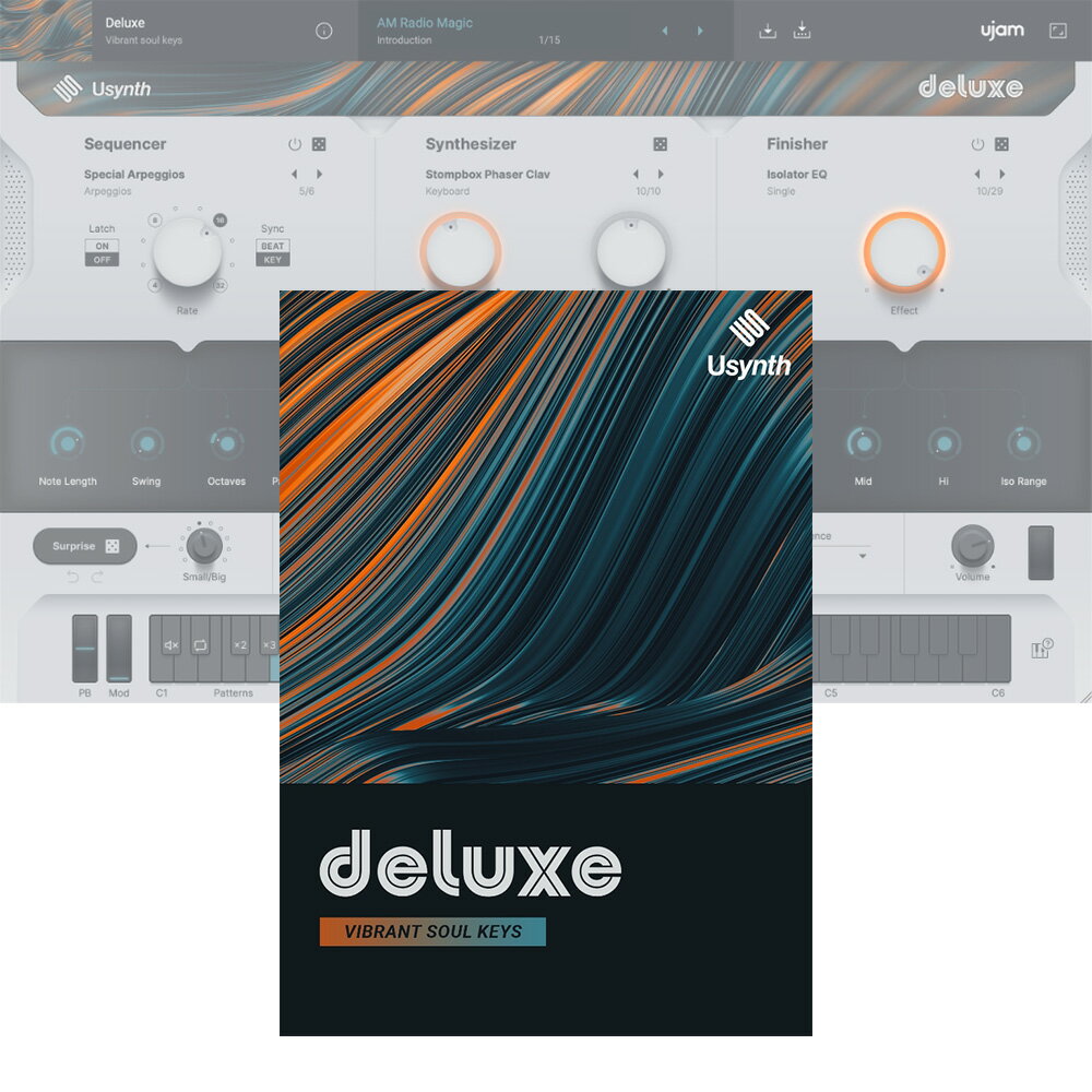 UJAM Usynth DELUXE [メール納品][メーカープロモーション 5/13まで]