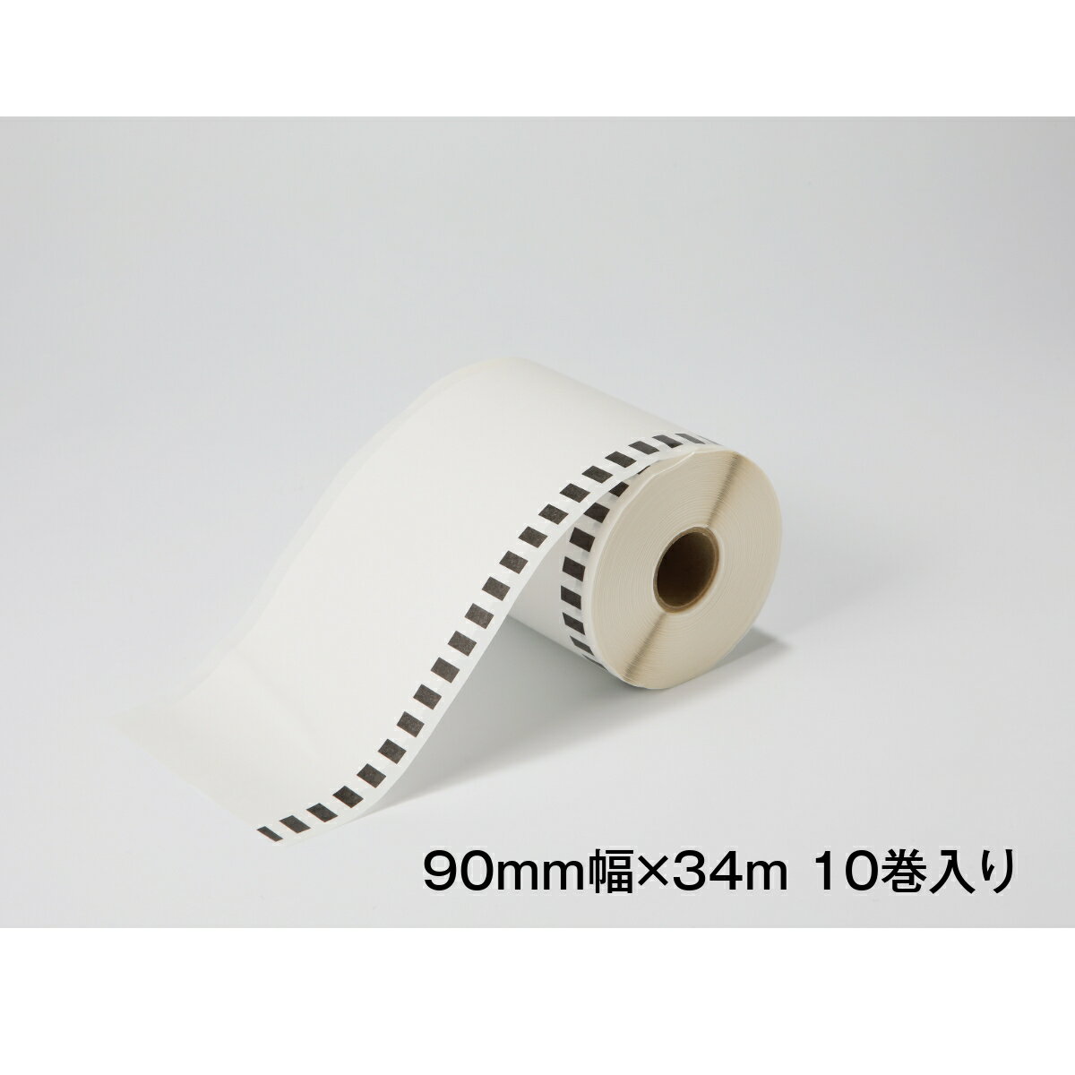 薬局 医療用ラベル 汎用 感熱ロール EKR-59DJ幅90mm 1巻34m 10巻入り高品質 サーマル 感熱 プリンター 用 お薬手帳 薬局 医療用 ブラザー 他対応