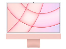 ★アップル / APPLE iMac 24インチ Retina 4.5Kディスプレイモデル MJVA3J/A [ピンク]【Mac デスクトップ】【送料無料】