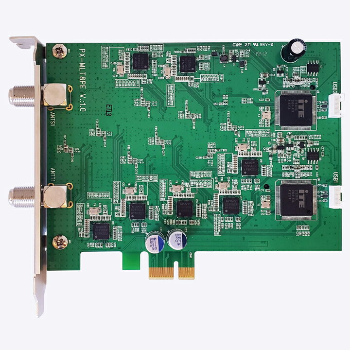 PLEX 内蔵型 地上デジタル・BS・CS対応 8チャンネル マルチTVチューナー PX-MLT8PE