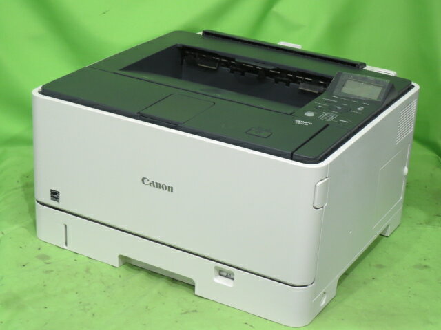 【中古】使用21777枚 Canon Satera LBP442 A3 モノクロレーザープリンタ 両面印刷標準搭載 準現行型番 キャノン CRG-042機種 [b15782]
