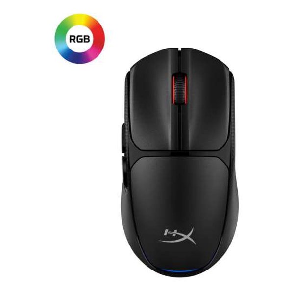【5日は24時間限定クーポン配布】HyperX ハイパーエックスHyperX Pulsefire Fuse Wireless ゲーミングマウス BK A1KY6AA(2646584)送料無料