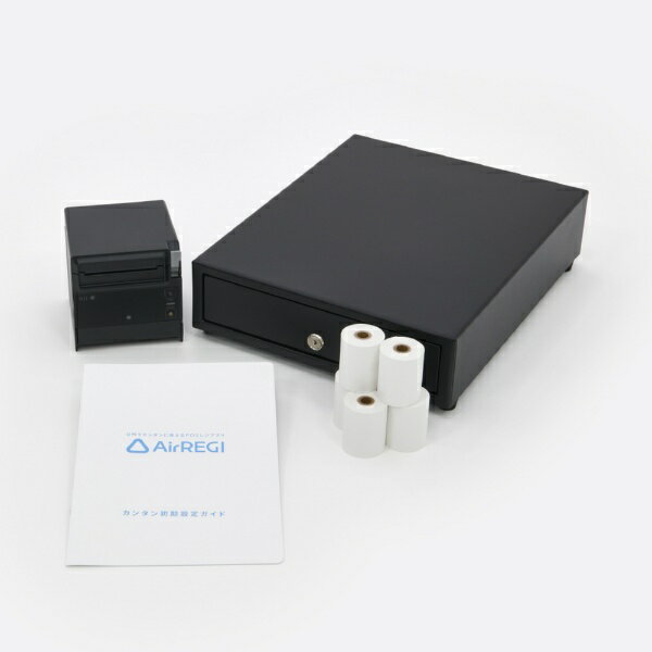 【エントリーで最大全額ポイント還元｜4/5まで】 セイコーインスツル｜Seiko Instruments エアレジ スターターパック レシートプリンター(RP-F10-K27J1-5)セット ブラック