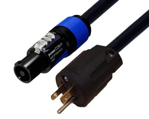 電源ケーブル / powerCON-並行ケーブル　10m（2PNCT/2SQ/3芯）【特注ケーブル】EP10-PA-20