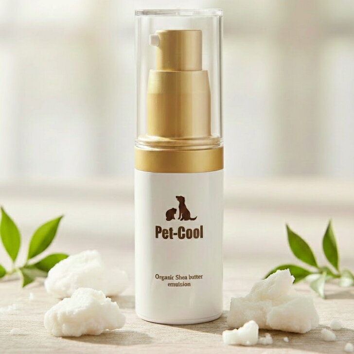 【公式】Pet-Cool(ペットクール)　Organic Shea Butter emulsion(15g)