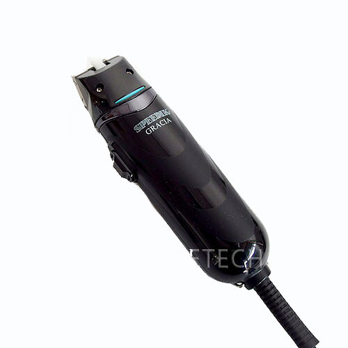 【付属替刃なし】スピーディク GRACIA グラシア ブラック スピー株式会社 プロ トリマー【ペット用バリカン】 ★