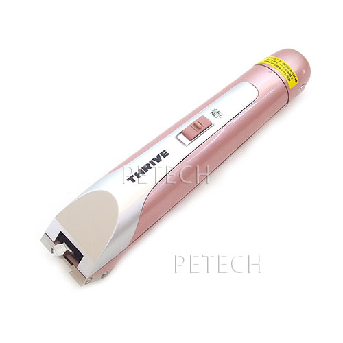 【付属替刃なし】 THRIVE(スライヴ)556-P ピンク クリッパー 【 コードレスペット用バリカン】 ★