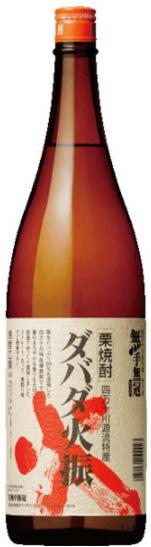 ダバダ火振 25度 1800ml【栗焼酎】 無手無冠 オツ 25ドダバダビブリ