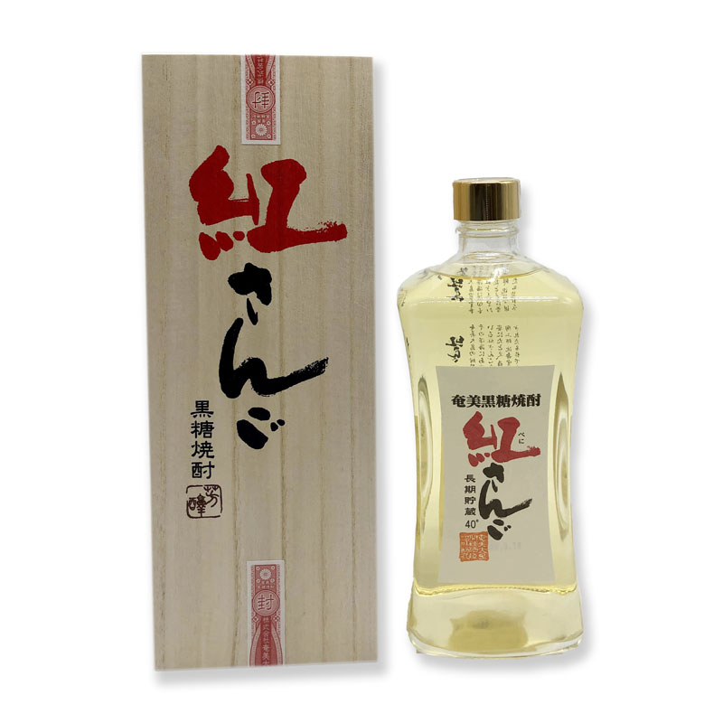 黒糖焼酎　紅の宴 紅さんご 桐箱入り 40度/720ml　ギフト　贈答