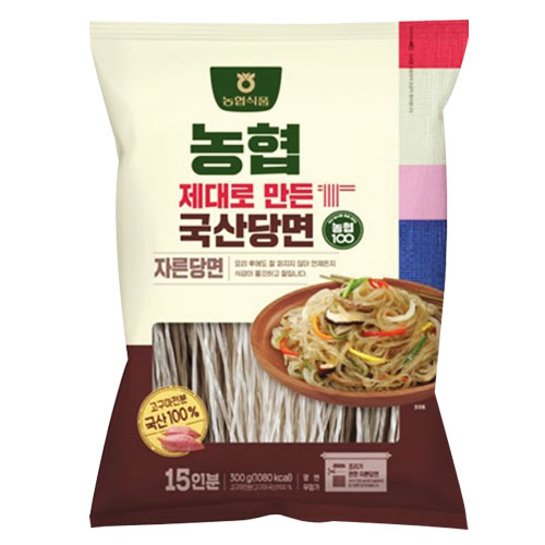 農協 カット唐麺 タンミョン 300g カット春雨チャプチェの麺 サリタンミョン 韓国麺 韓国食品