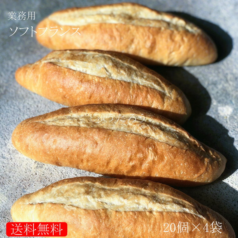 業務用 焼きたてソフトフランス 冷凍便業務用 国産 冷凍パン プロ仕様 業務用 工場直送 手作り バインミー(ベトナム風サンドイッチ) 送料無料 フランスパン サンドイッチ ラスク ホットドッグ コッペパン サンドイッチ パニーニ ホットサンド