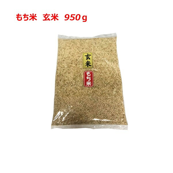 [ もち米 玄米 ] [ 950g ] 令和7年産 　福岡県産　ポイント消化　農家直送　送料無料　新米