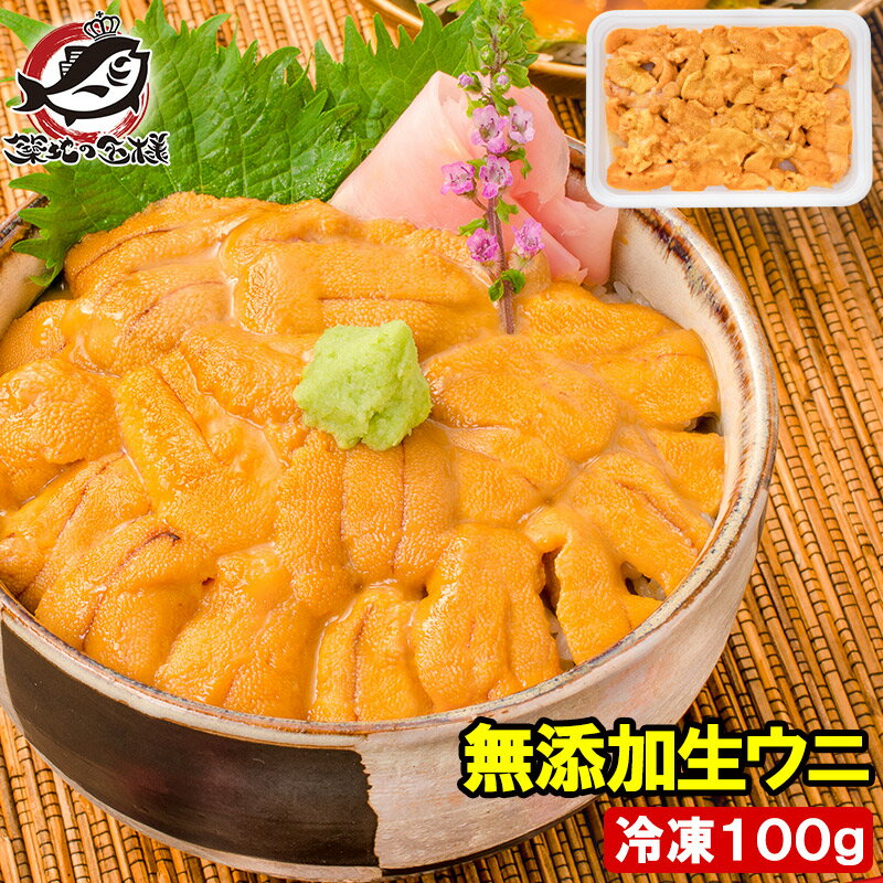 うに 冷凍生うに100g うに丼約2杯分 うに ウニ うにパスタ うにスパゲッティ うに軍艦 うに丼 ウニ丼 いちご煮 海鮮丼 手巻き寿司 寿司ねた 軍艦巻き 築地市場 豊洲市場 おせち 単品おせち ギフト【FSJ】