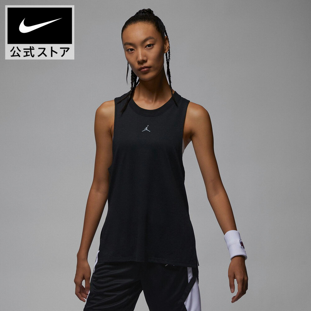 【期間限定価格 4.4 12:00〜4.10 23:59】ジョーダン スポーツ ウィメンズ ダイアモンド タンクトップ NIKE ブラック 黒 JORDAN 脇あき ノースリーブ トレーニング HO25
