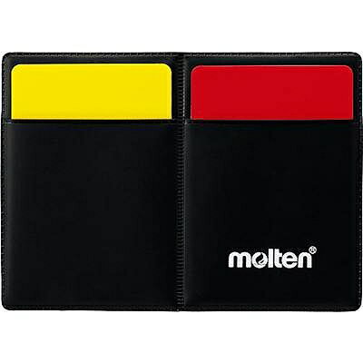 [3/31〜! 最大2000円OFFクーポン発行]【メール便可230円】【 モルテン molten 】【 設備 用具 】 サッカー 審判 警告カードケースセット イエローカード レッドカード 警告カード カードケース セット QF0060 [210604][amz]