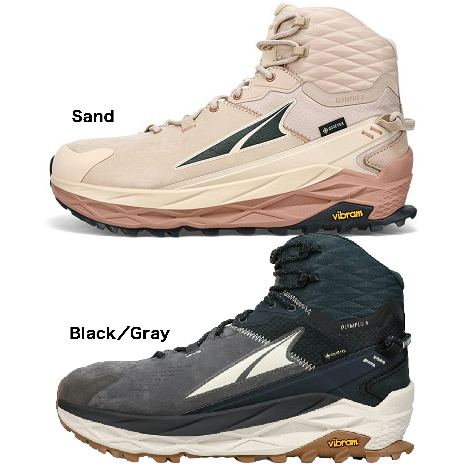 オリンパス 5 ハイク ミッド ゴアテックス メンズ [ALTRA アルトラ] ハイキングシューズ ※返品交換不可商品 2022年モデル