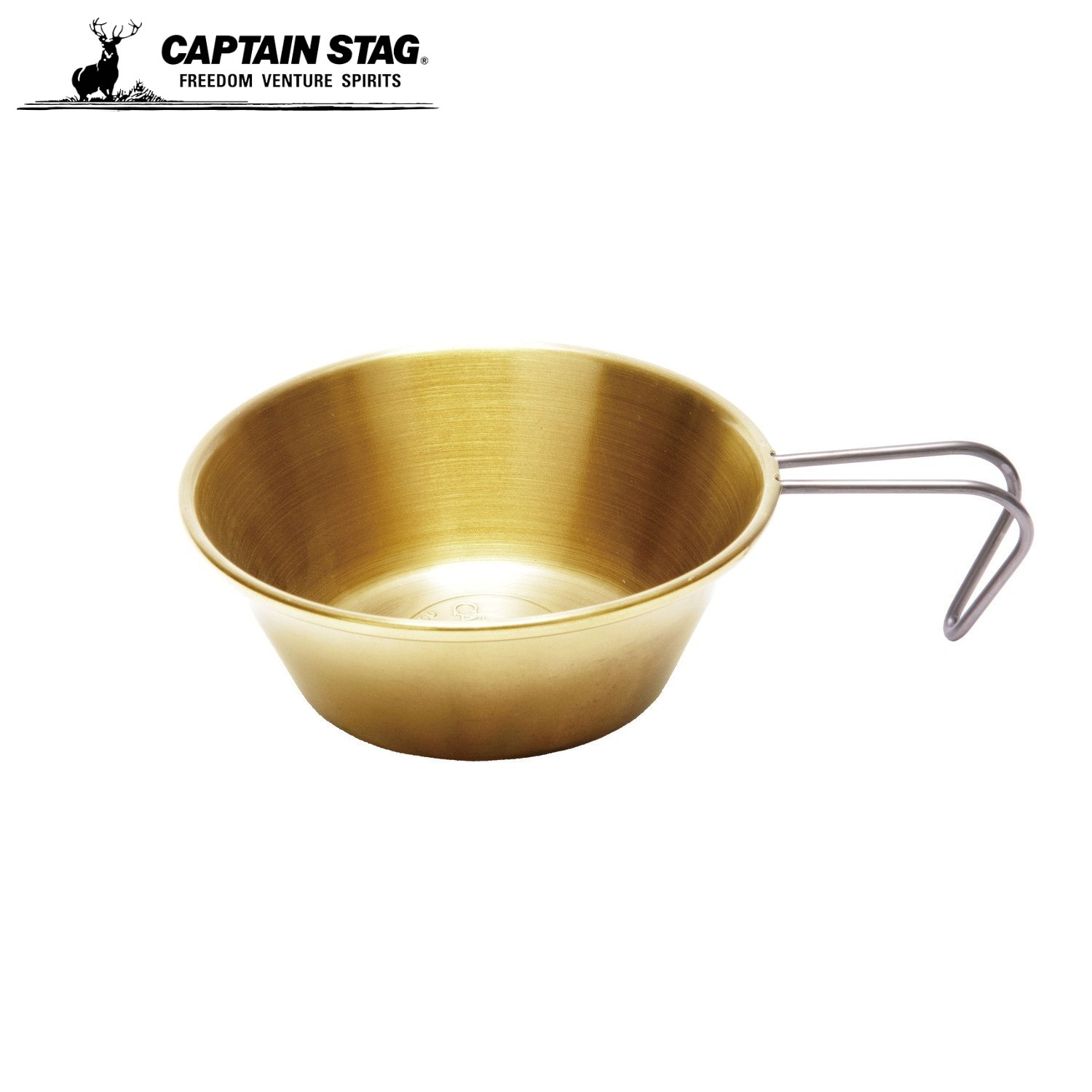 【4月5日限定抽選で全額ポイントバック】 キャプテンスタッグ(CAPTAIN STAG) 【50周年限定商品】シェラカップ 真鍮シェラカップ 320ml 日本製 燕三条産 CSG UH-81