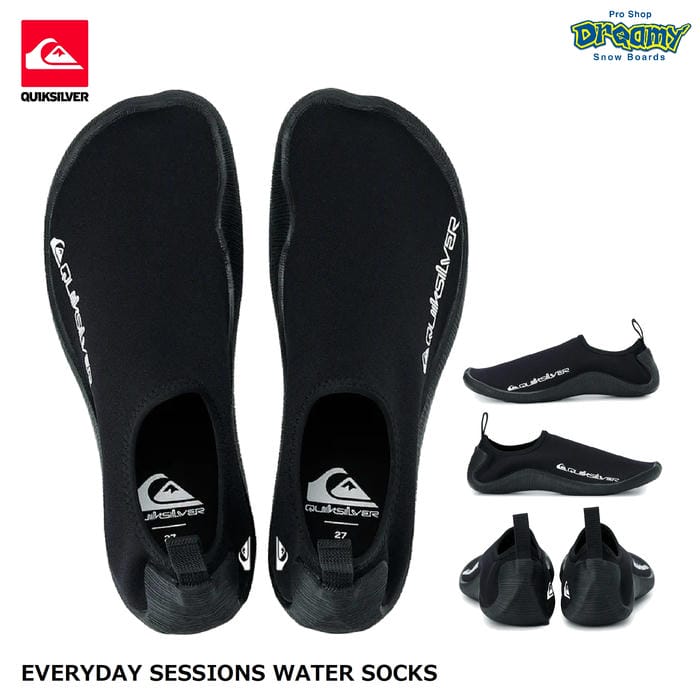 QUIKSILVER EVERYDAY SESSIONS WATER SOCKS QSA261702 ウォーターシューズ ストレッチネオプレン アウトドア SUP 釣り マリンシューズ クイックシルバー 正規品