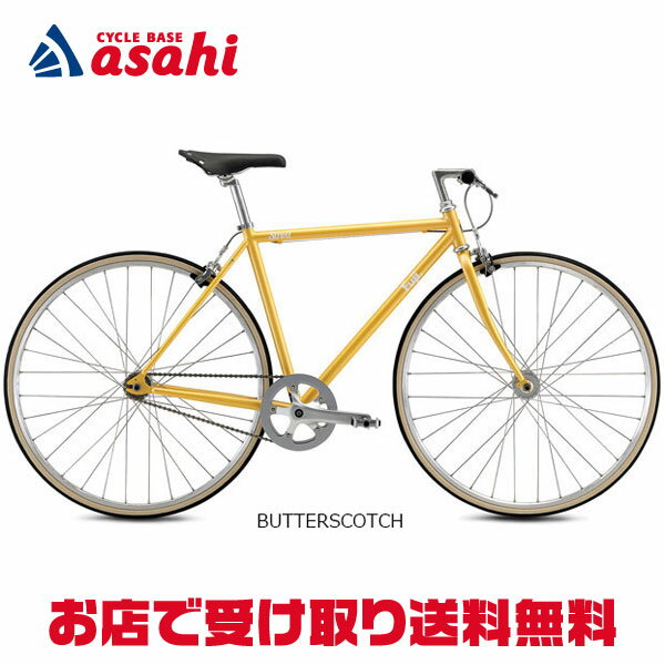 3月30日〜4月1日最大1500円OFFクーポンあり【送料無料】フジ STROLL（ストロール）700c クロモリフレーム クロスバイク シングルスピード 自転車 -26