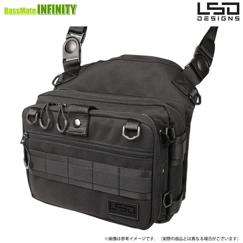 ●LSDデザイン　エギングサイドプロ ネオブラック(ブラックロゴ) 【まとめ送料割】