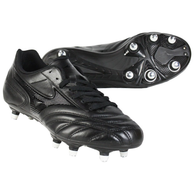 【4/11AM1時59分までポイント5倍】ワイタンギ 2 CL　ブラック×ブラック　【MIZUNO|ミズノ】ラグビースパイクr1ga200100