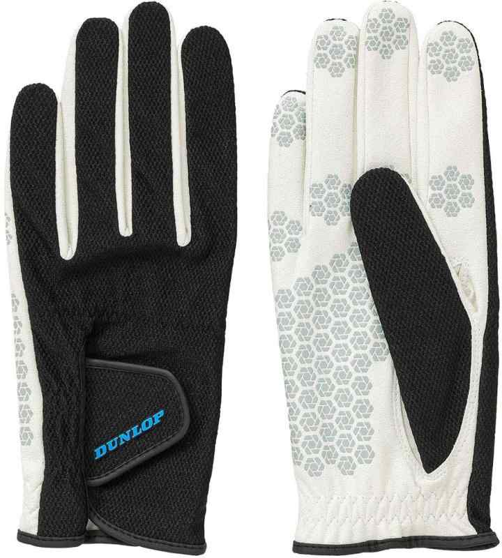 ダンロップ(DUNLOP) テニス グローブ 両手セット ブラック M TGG0125 メンズ