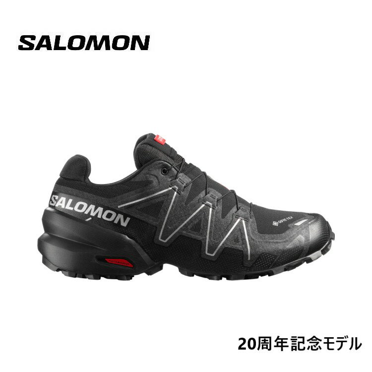 サロモン SALOMON メンズ レディース (ユニセックス) SPEEDCROSS 6 GORE-TEX 20 YEARS スピードクロス ゴアテックス 20周年 限定 記念モデル L491590 防水 靴 トレイルランニングシューズ トレラン スニーカー