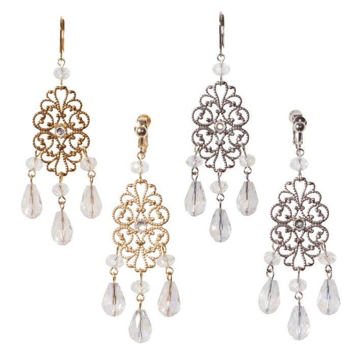 ピアス/イヤリング JCR02≪約8cm≫『1点のみメール便可』【フラメンコ用品】