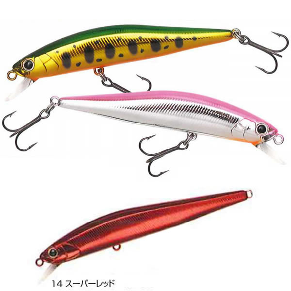 【エントリーで全品10倍!4日20時~】 【全15色】 ウォーターランド ジャークソニック 90 (トラウト シーバス ルアー) ゆうパケット可