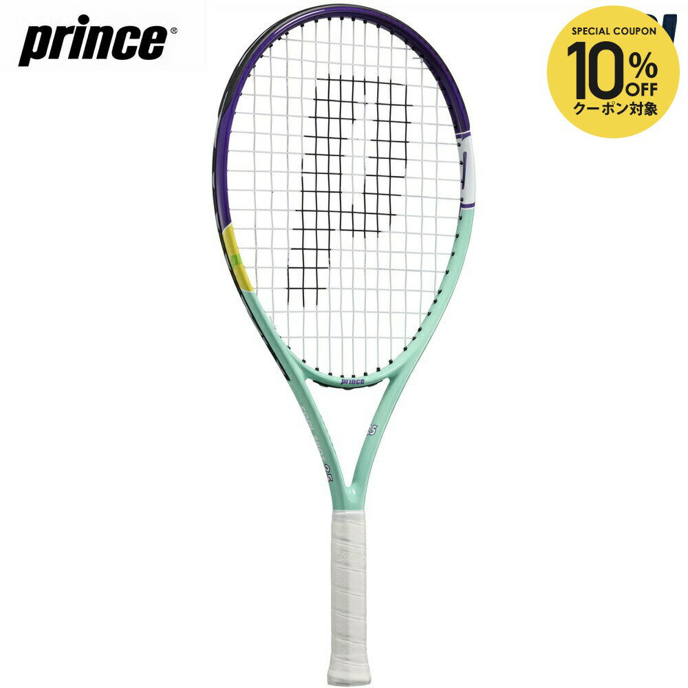 【10％OFFクーポン対象】「最短当日出荷」「ガット張り上げ済み」プリンス Prince テニスジュニアラケット ジュニア COOL SHOT 25 クールショット 25 2025 7TJ258