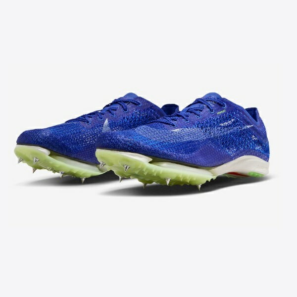 ナイキ Nike エア ズーム ヴィクトリー 陸上スパイク CD4385-400(レーサーブルー/セーフティオレンジ/ライムブラスト/ホワイト)