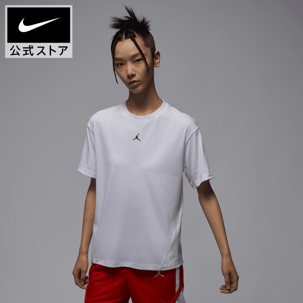 【クリアランス価格】ジョーダン スポーツ ウィメンズ ダイアモンド ショートスリーブ トップ NIKE ジョーダン ウェア トップス Tシャツ NBA サステナビリティ Womens Jordan 白 SU24 夏 半袖 レディース ギフト